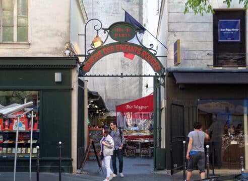 Marché des Enfants Rouges à Paris