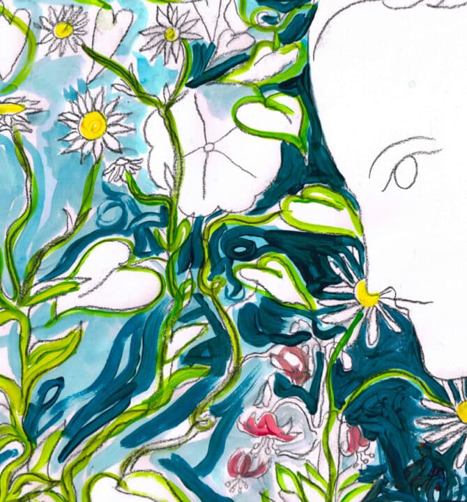 Fresque piscine Le Grand Mazarin Jacques Merles